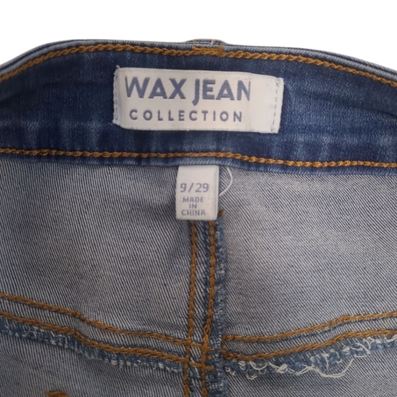 Wax Jeans Slim Boot Cut Jeans 90332 Medium Size 9 - Picture 4 of 11